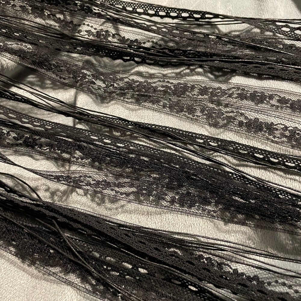 Killstar Lace Wall Hanging Black Nightmare Catcher - Picture 5 of 5